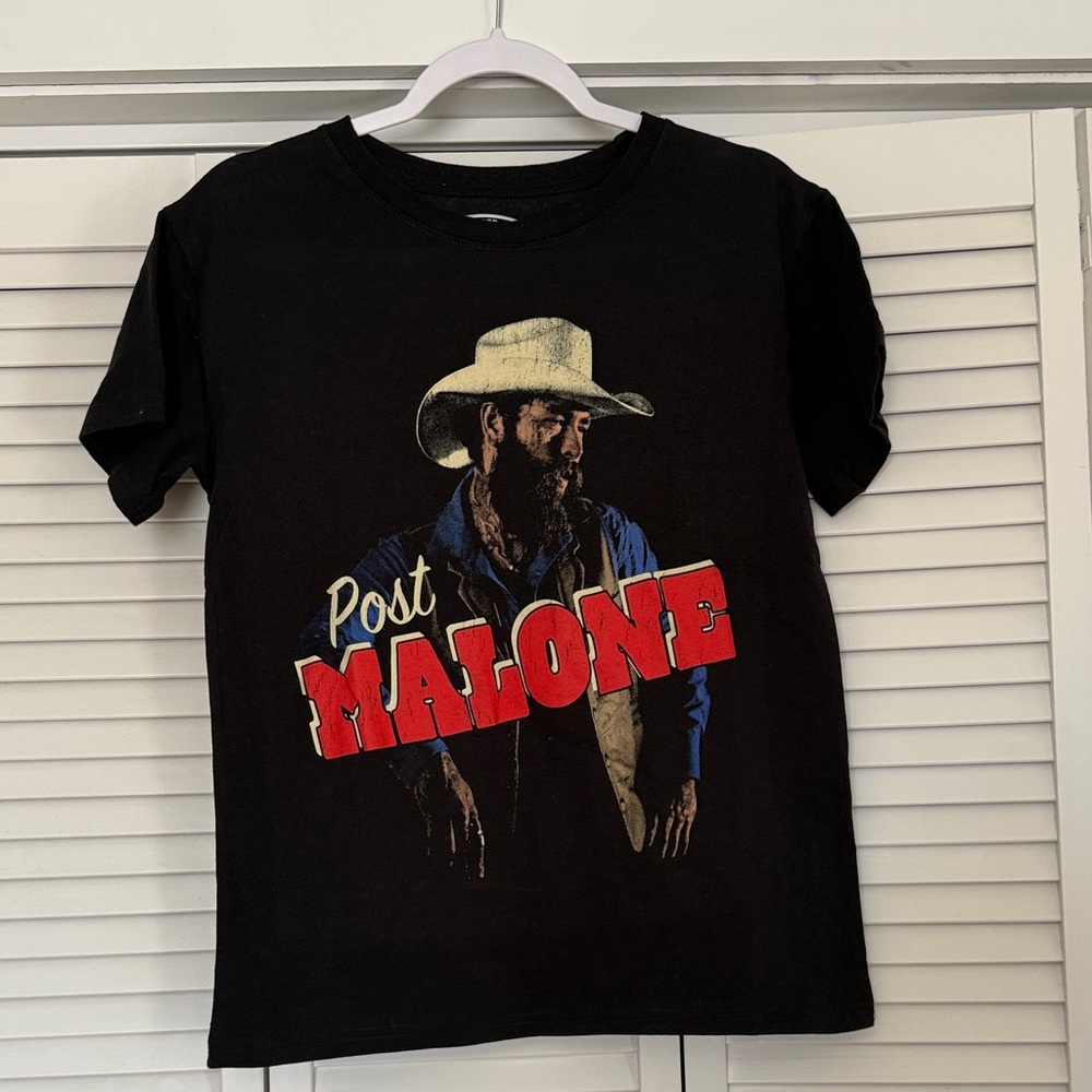 Post Malone Black Graphic T-Shirt